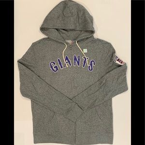 Mens Junk Food Clothing Zip Up Hoody